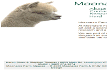 Tablet Screenshot of moonacrefarm.com